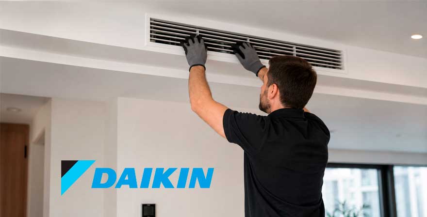 Reparación Aire Acondicionado de Conductos Daikin en Madrid