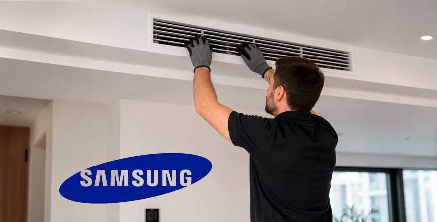 Reparación Aire Acondicionado de Conductos Samsung en Madrid