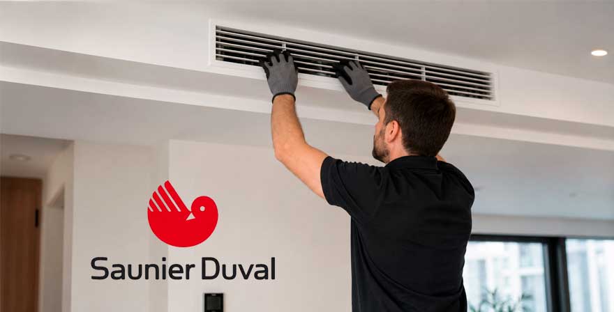 Reparación Aire Acondicionado de Conductos Saunier Duval en Madrid