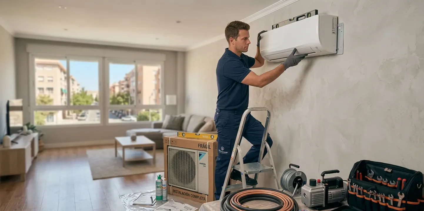 Técnicos de Instalación de Aire Acondicionado